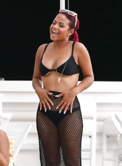 Christina Milian - Bikini Pictures - N