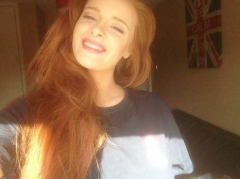 British redhead amateur - ginger english teen gets naked - N