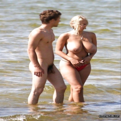 sexy nudist couples in holiday snapshots - N