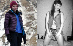 Russian girls in clothes and without. - N