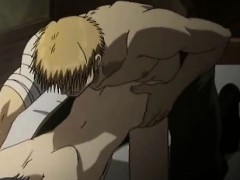 Two horny hentai gays having anal fuck