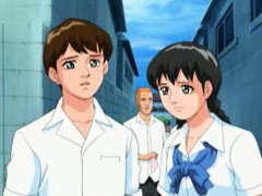 3d anime schoolboy stealing his dream girl undies