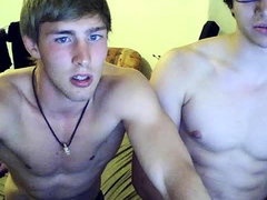 Cute Amateur Gay Twinks Having Sex In Front Of Webcam