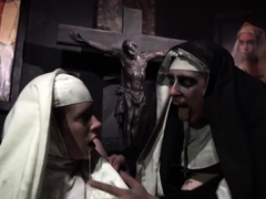 Demon takes nun and priest to hell 